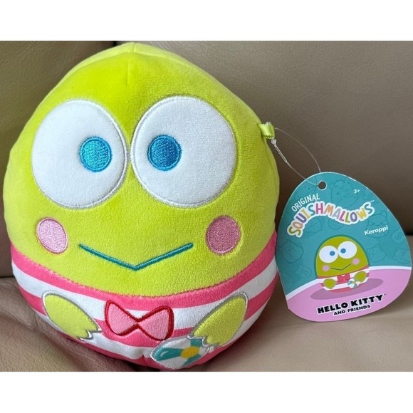 Squishmallows Other - Squishmallows Sanrio Keroppi Beach Squad Summer Frog Plush 6.5"